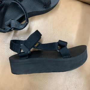 Teva brand platform sandals